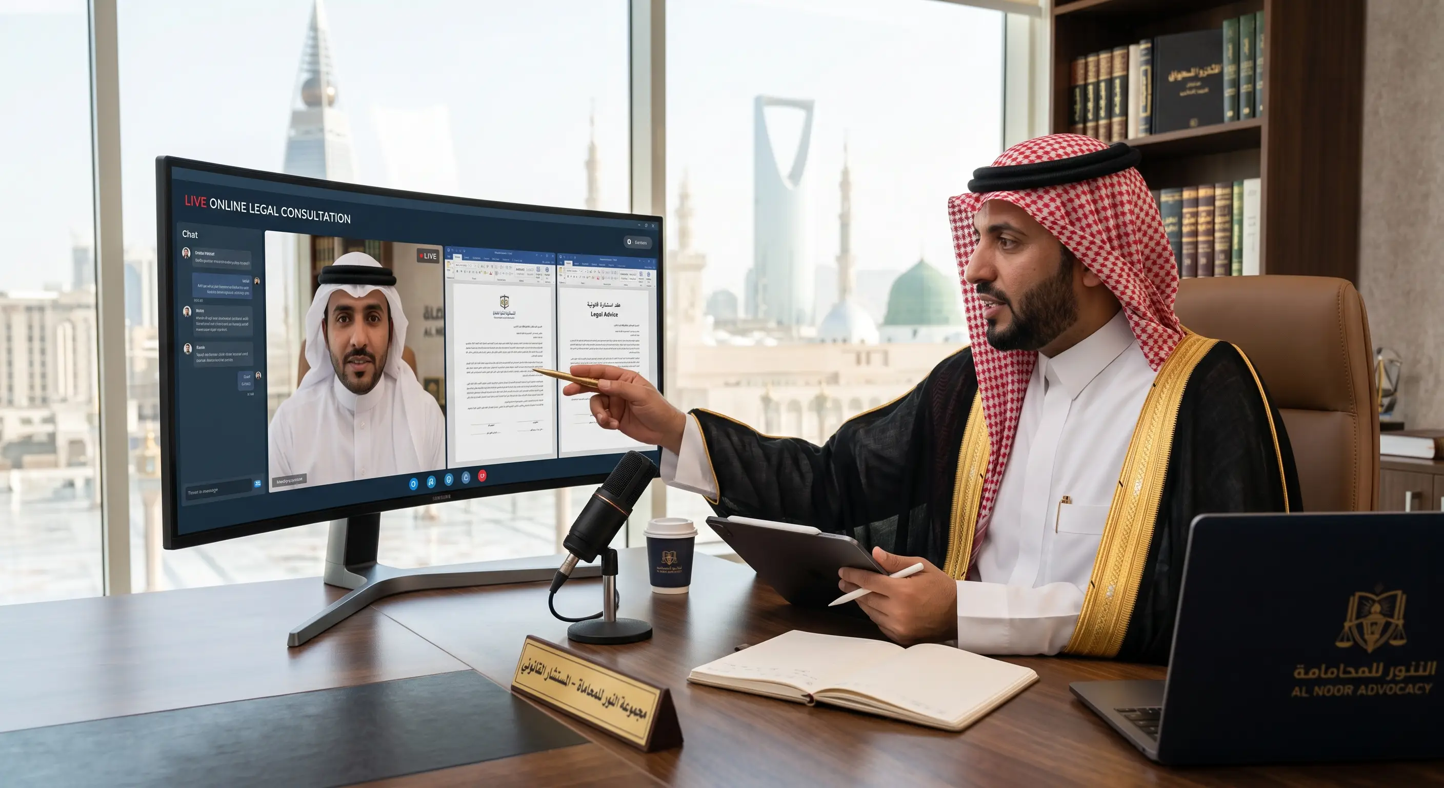 استشارة نص ساعة