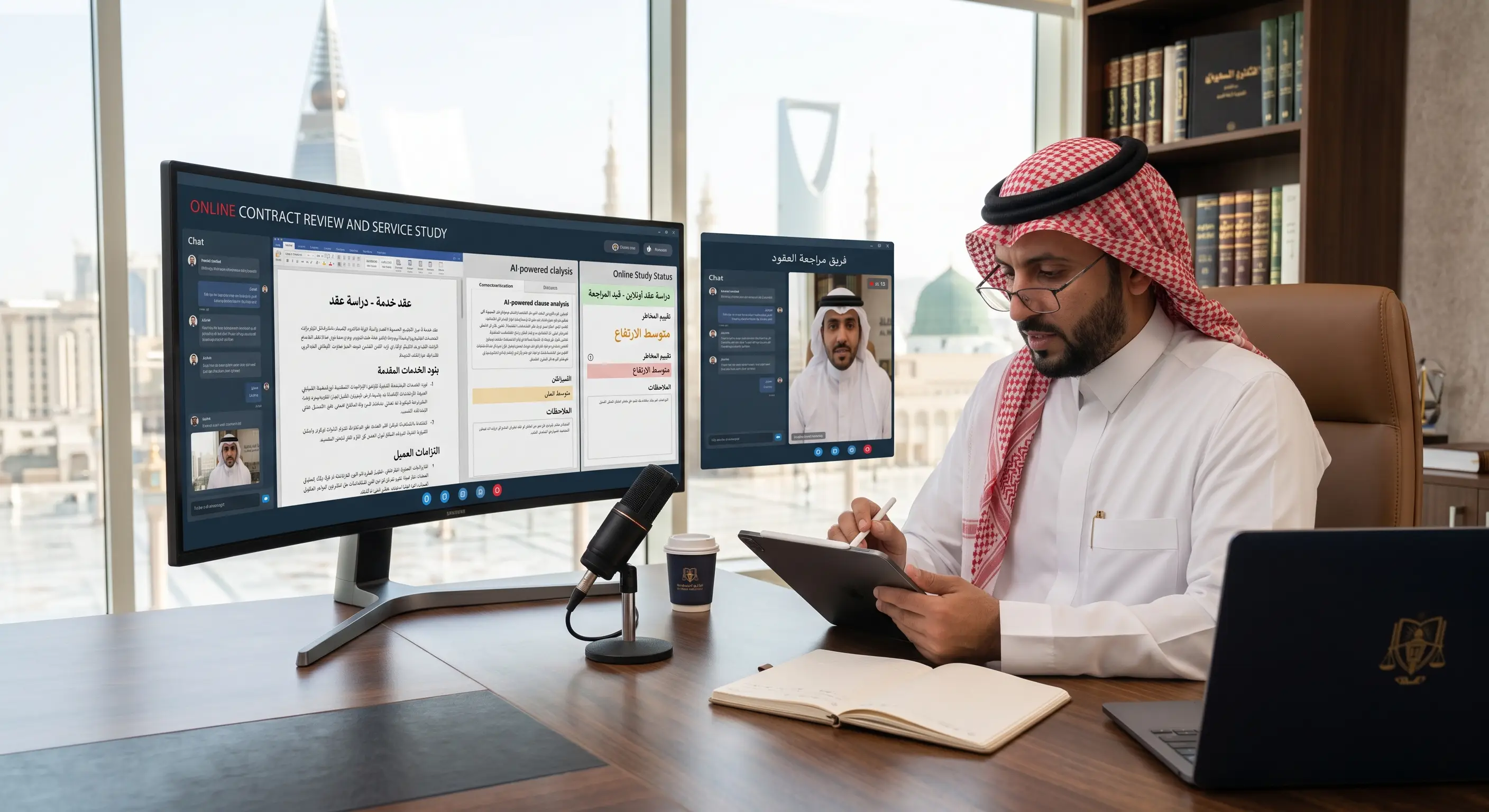 خدمة مراجعة عقد